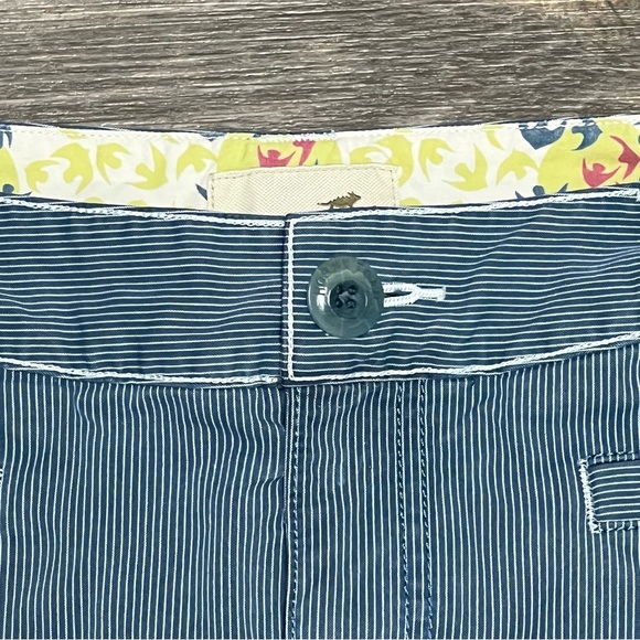 Horny Toad Skirt Skort Women's Size 4 Blue Pinstriped 28" Waist Shorts Athletic - Picture 11 of 16